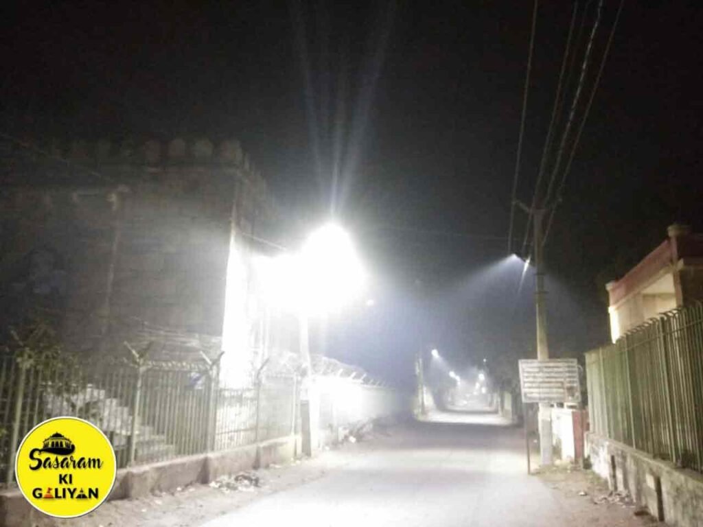 दूधिया रौशनी से जगमग हुआ शेरशाह रौजा , नए DM ने बदला तकदीर | Sher Shah Tomb LED Light 5 shershsh tomb light