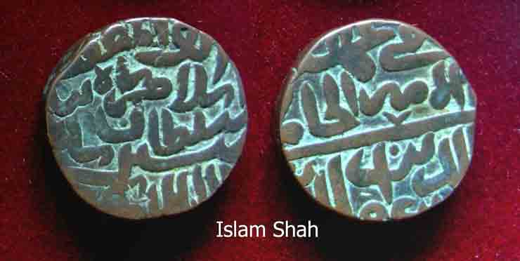 Islam Shah Suri Coin