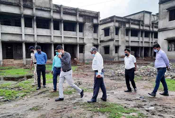 सदर अस्पताल बनेगा मॉडल अस्पताल, 55 करोड़ की लागत से आधुनिक सुविधाओं से लैस होगा | sadar hospital will be model hospital 9 sadar hospital sasaram dm visit 2021