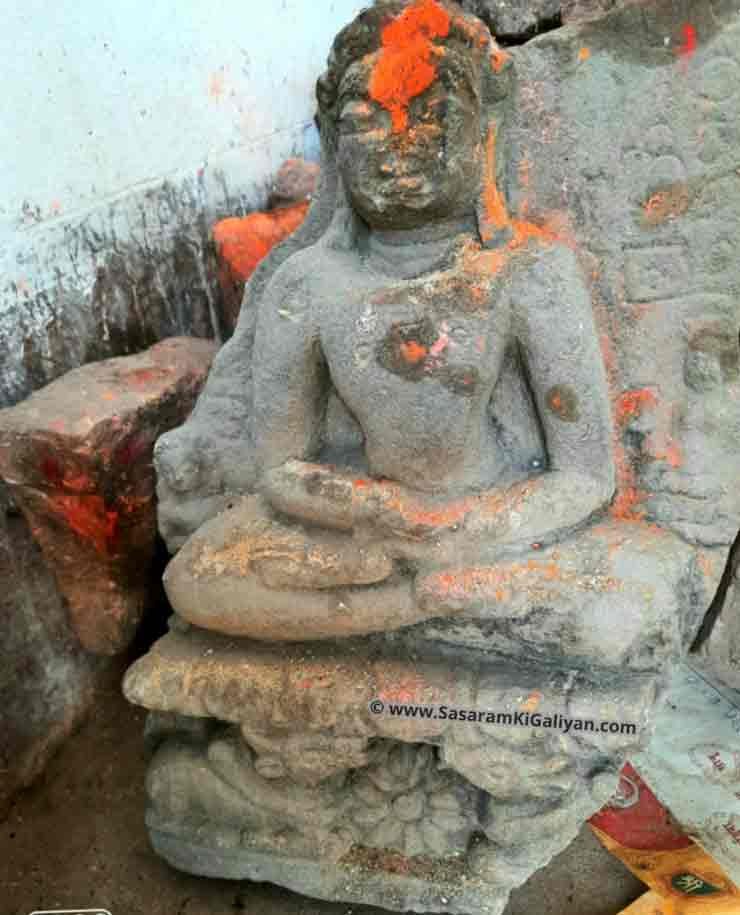सासाराम के सेनुआर उत्खनन में मिले नवपाषाणकालीन सभ्यता के प्रमाण | Neolithic Civilization at Senuar Excavation Site 4 सेनुआर पुरास्थल से संबंधित प्राचीन मूर्ति की तस्वीर, 2021, रोहतास बिहार