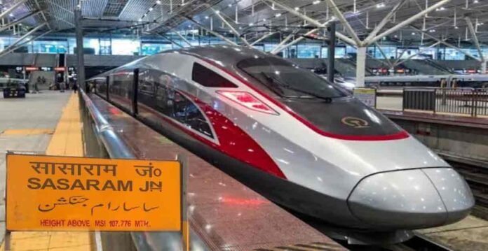 varanasi howrah bullet train via sasaram gaya