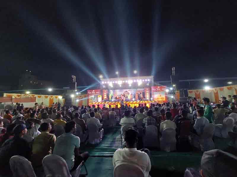 बिहार दिवस समारोह में झूमे सासाराम के लोग ,अंकुश राजा और इंडियन आइडल सिंगर अनन्या मिश्रा ने समां बांधा | Bihar diwas singer ankush raja and indian idol ananya mishra 17 बिहार दिवस समारोह 2022 की तस्वीर