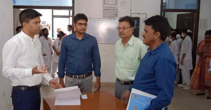 Dm -SP in Action Salary Break in sadar hospital