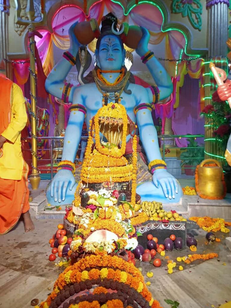 देश के चौथे बड़े शिव का सासाराम में उद्घाटन , बाबा रामदेव से लेकर कई वीआईपी बने साक्षी | india's 4th tallest shivlinga inauguration pilot baba sasaram 13 pilot baba temple sasaram pictures